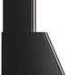 Ilve UAM90BK Majestic 36 Inch Glossy Black Wall Mount Range Hood