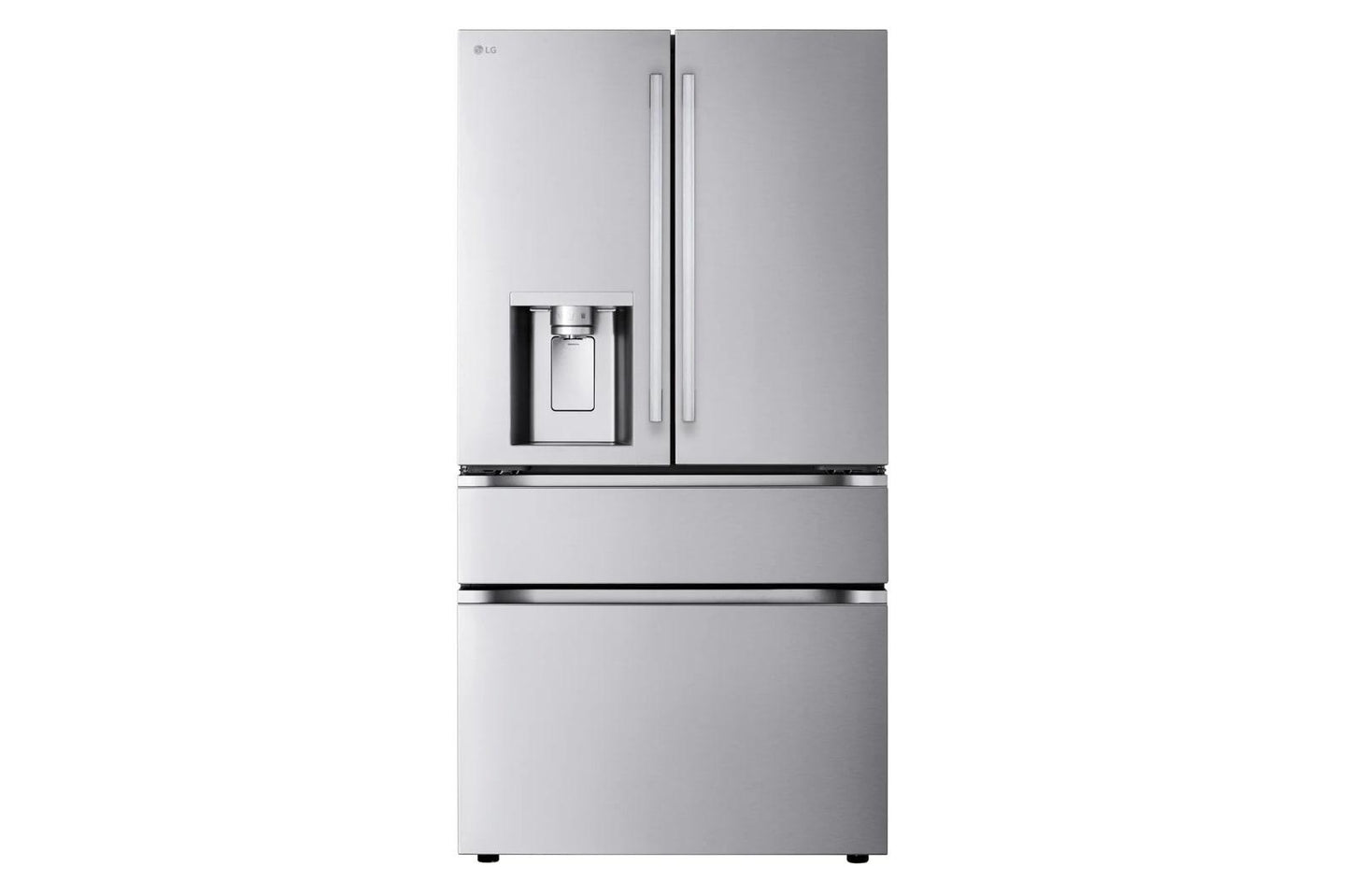 Lg LF29N8330S 29 Cu. Ft. Smart Standard-Depth Max™ 4-Door French Door Refrigerator With Full-Convert Drawer™