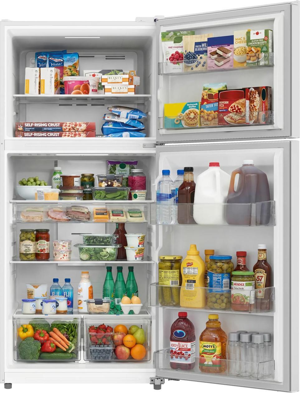 Frigidaire FRTE2246AW 22 Cu. Ft. Garage Ready Top Freezer Refrigerator