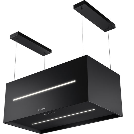 Faber GRAZIS30BKV Graziosa Isola 31" Matte Black 600 Cfm