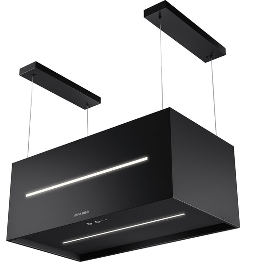 Faber GRAZIS30BKV Graziosa Isola 31" Matte Black 600 Cfm