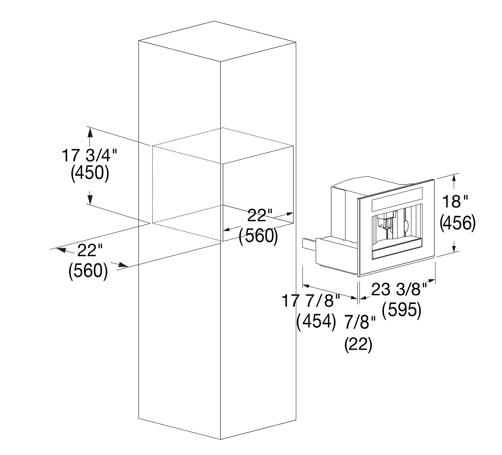 Fulgor Milano F7MBC24MB1 24" Coffee Machine