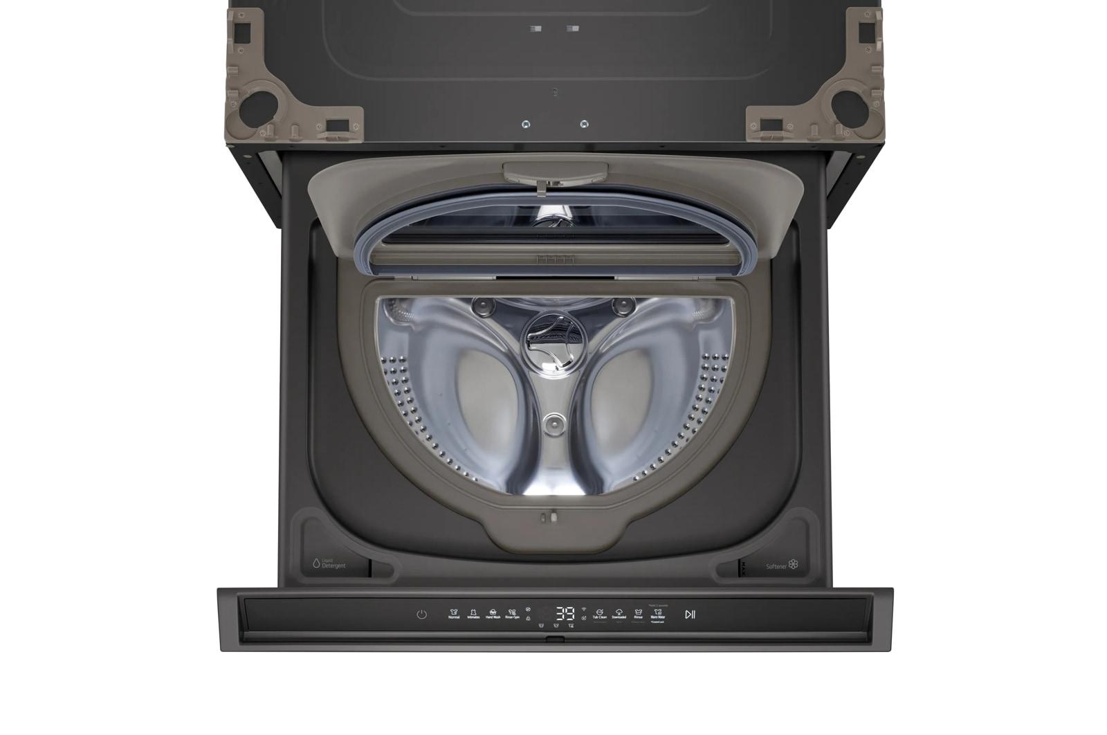 Lg WD405CB Lg Signature 1.0 Cu. Ft. 29 Inch Sidekick™ Pedestal Washer, Lg Twinwash™ Compatible