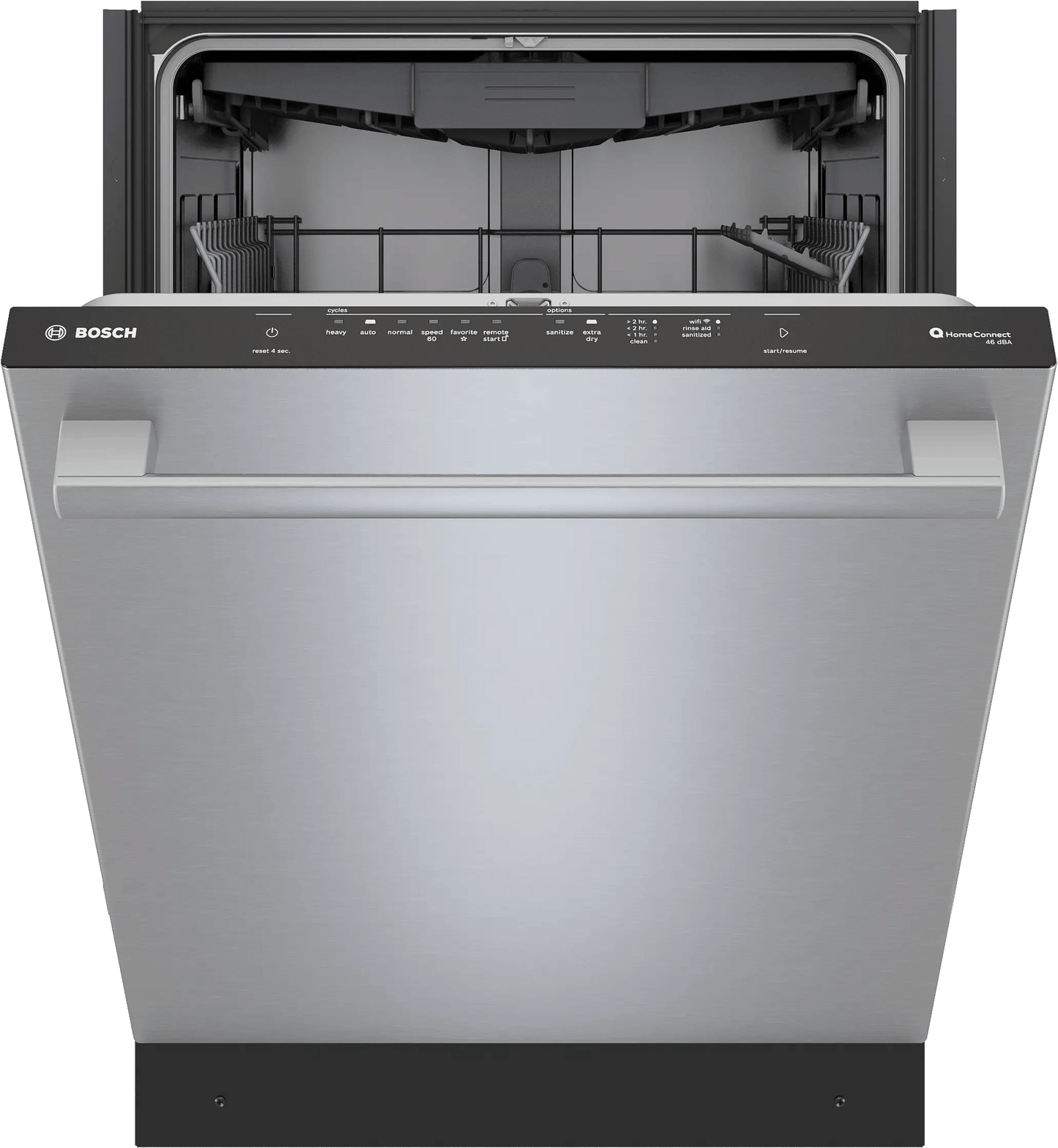 Bosch SHX53DM5N 300 Series, Built-Under Dishwasher, 24'', Brushed Steel Anti-Fingerprint