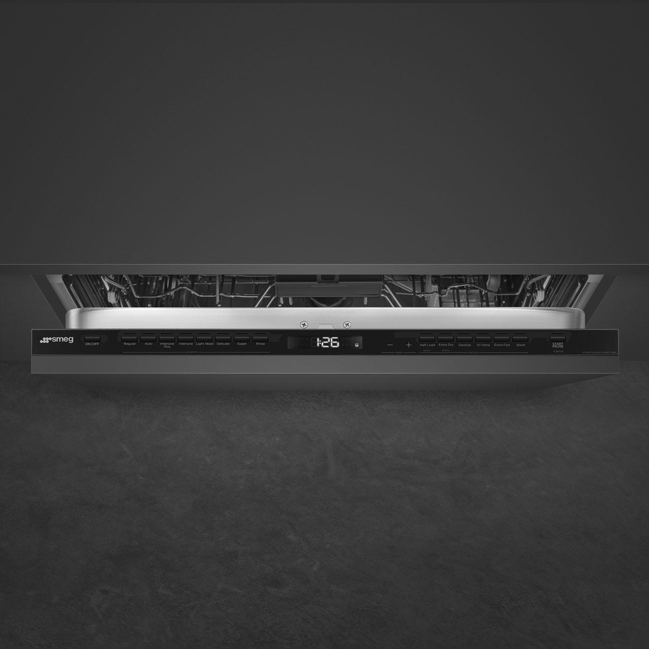 Smeg DW8600 Dishwashers Black Dw8600