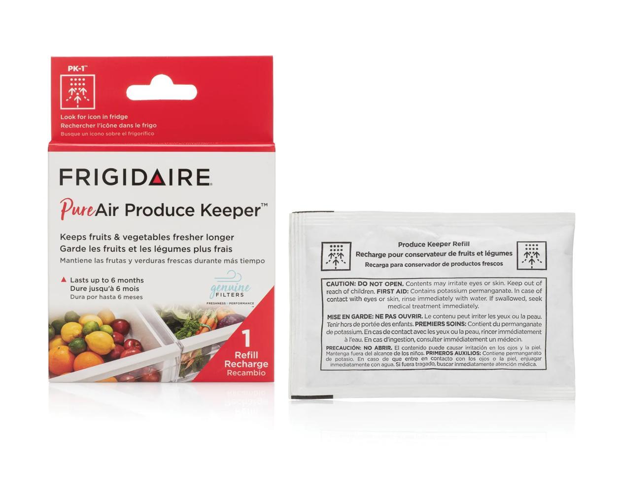 Frigidaire FRIGCOMBO7 Fppwfu01, Paultra2, And Frpapkrf Water And Air Filter Combo Kit With Produce Keeper