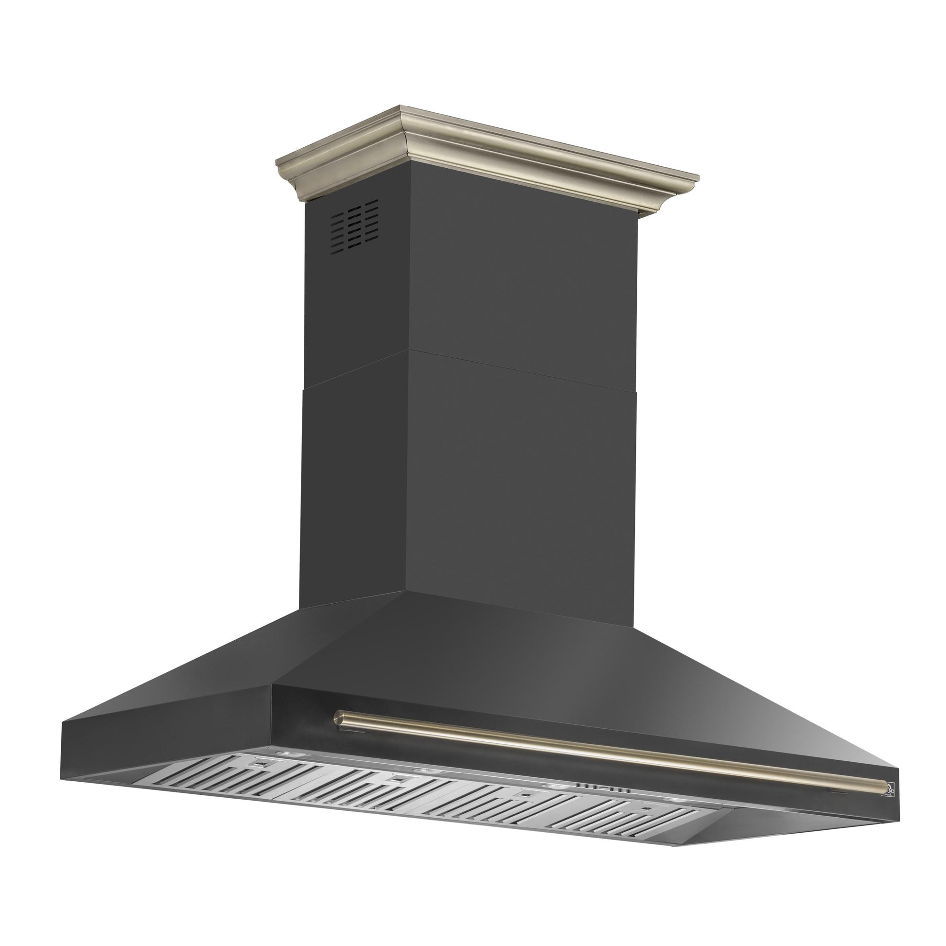 Forno FRHWM509560BLK Forno Aria 60 Inch Wall-Mounted Range Hood In Black
