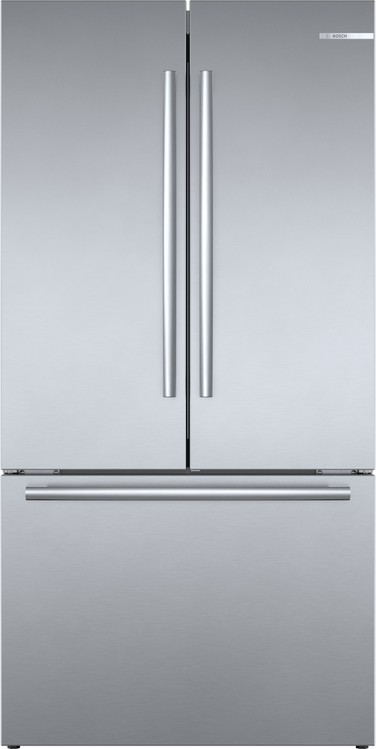 Bosch B36CT84SNS 800 Series, French Door Bottom Freezer, Multi Door, 36'', Brushed Steel (With Anti-Fingerprint)