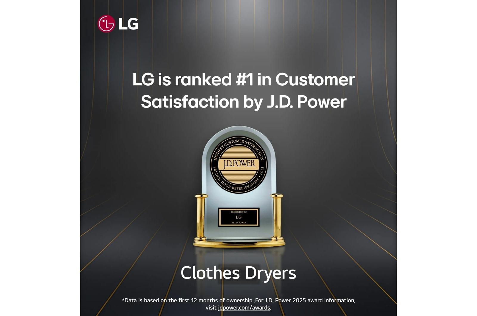 Lg DLEX5800A 7.4 Cu. Ft. Ultra Large Capacity Smart Front Load Electric Dryer With Turbosteam®, Ai Sensing And Hybrid Electronic Controls With Lcd Display