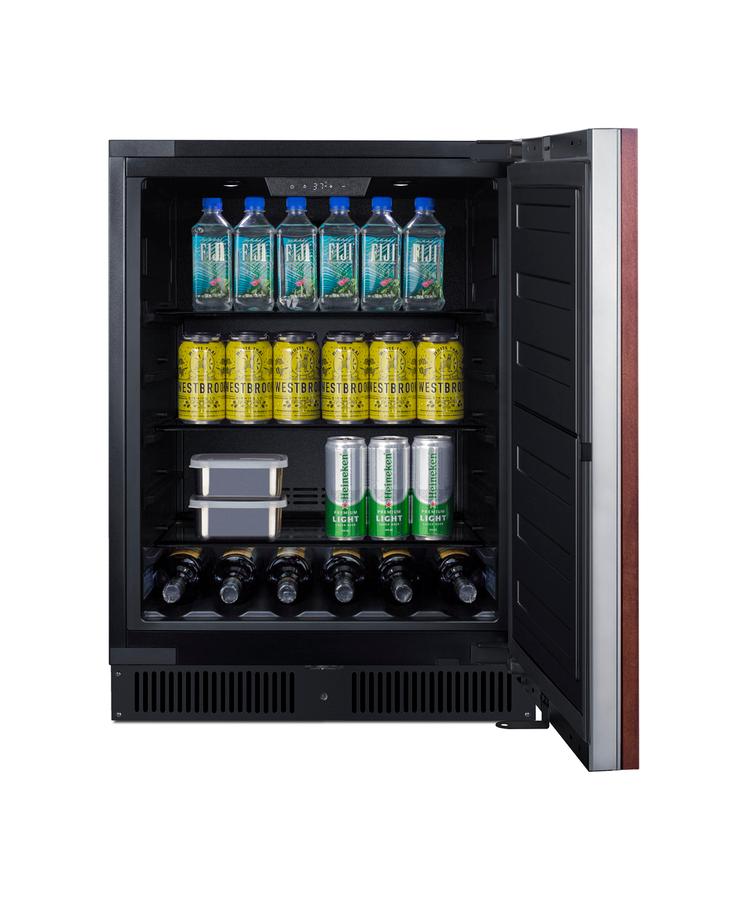 Summit SPR627OSPNR 24" Wide Outdoor All-Refrigerator (Panel Not Included)