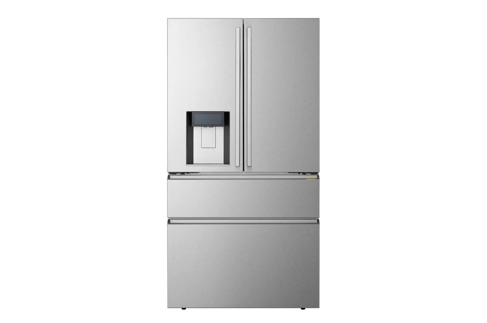 Lg UM22WZH98S Lg Signature 22 Cu. Ft. Counter-Depth With Zero Clearance™ 4-Door French Door Refrigerator With Thin Door Design