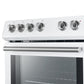 Forno FFSEL602230WHT Forno Leonardo Espresso 30-Inch White Electric Range, True Convection, Energy Efficient