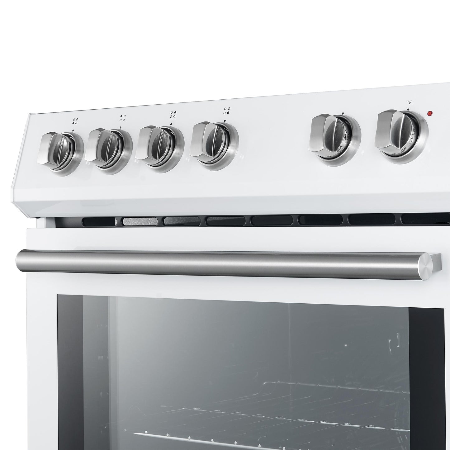 Forno FFSEL602230WHT Forno Leonardo Espresso 30-Inch White Electric Range, True Convection, Energy Efficient