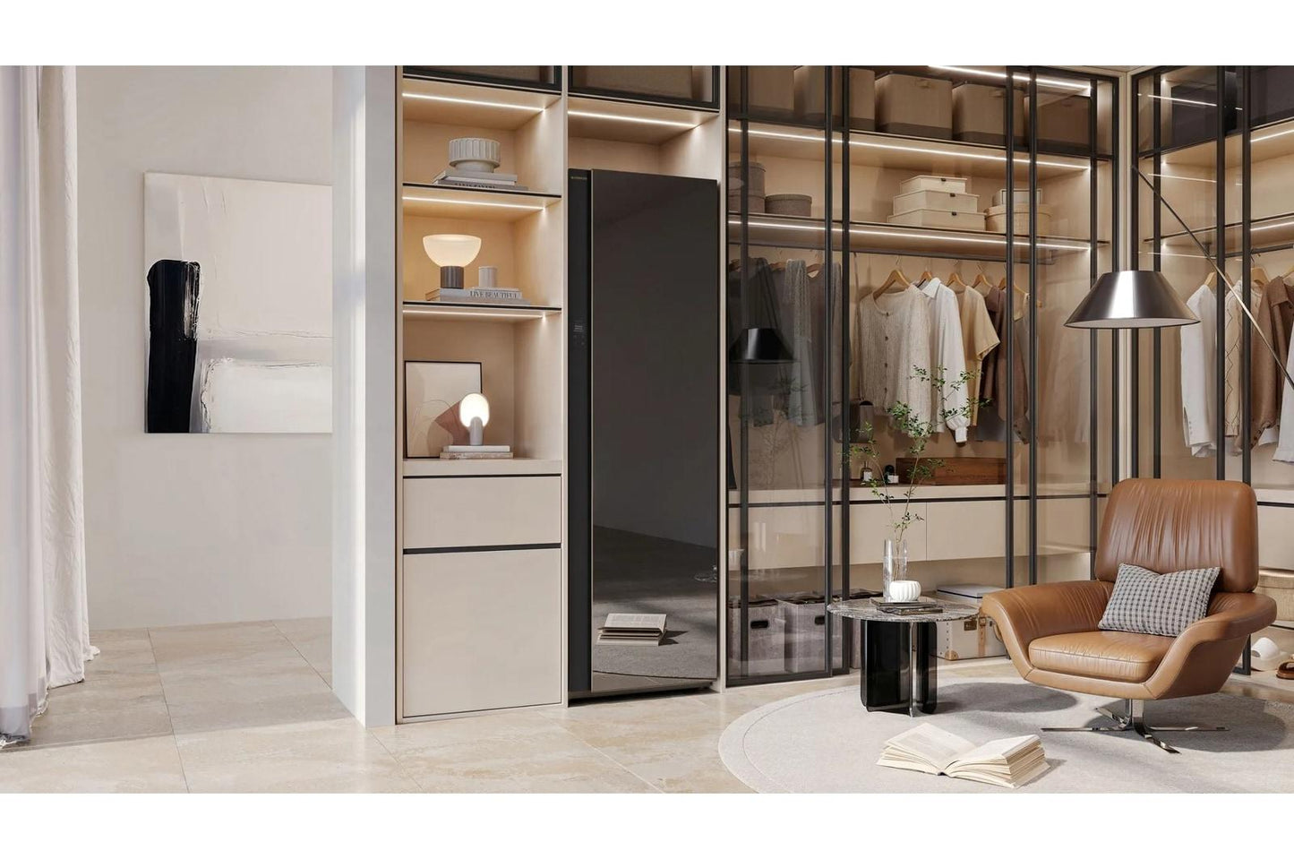 Lg SC5GQR8GA Lg Signature Styler® Smart Steam Closet With Dual Truesteam® Technology, Dynamic Movinghanger™ And Built-In Handysteamer™