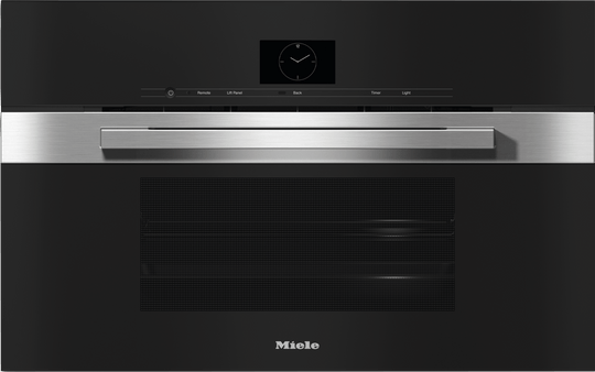 Miele DGC7670CTS Dgc 7670 Clean Touch Steel - 30" Compact Combi-Steam Oven Xl For Steam Cooking, Baking, Roasting With Roast Probe + Menu Cooking.