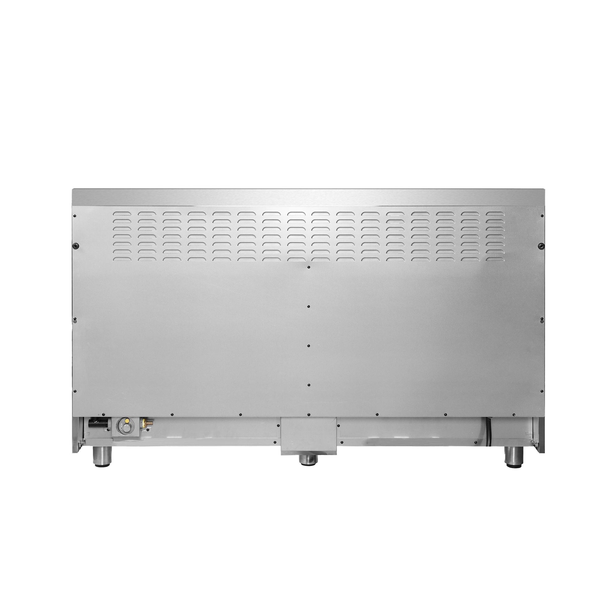 Forno FFSGS612560 Forno Massimo 60-Inch Freestanding Dual Fuel Range, 10 Burners, Double Convection Ovens