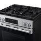 Samsung NSG80H60XRAA Bespoke Smart Slide-In Gas Range Pro Style Design Air Fry Max True Convection