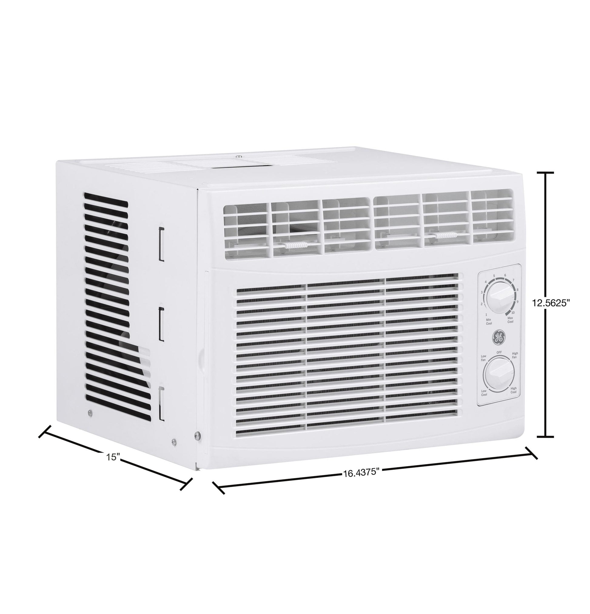 Ge Appliances AHEC05AC Ge® 5,000 Btu Mechanical Window Air Conditioner For Small Rooms Up To 150 Sq Ft.