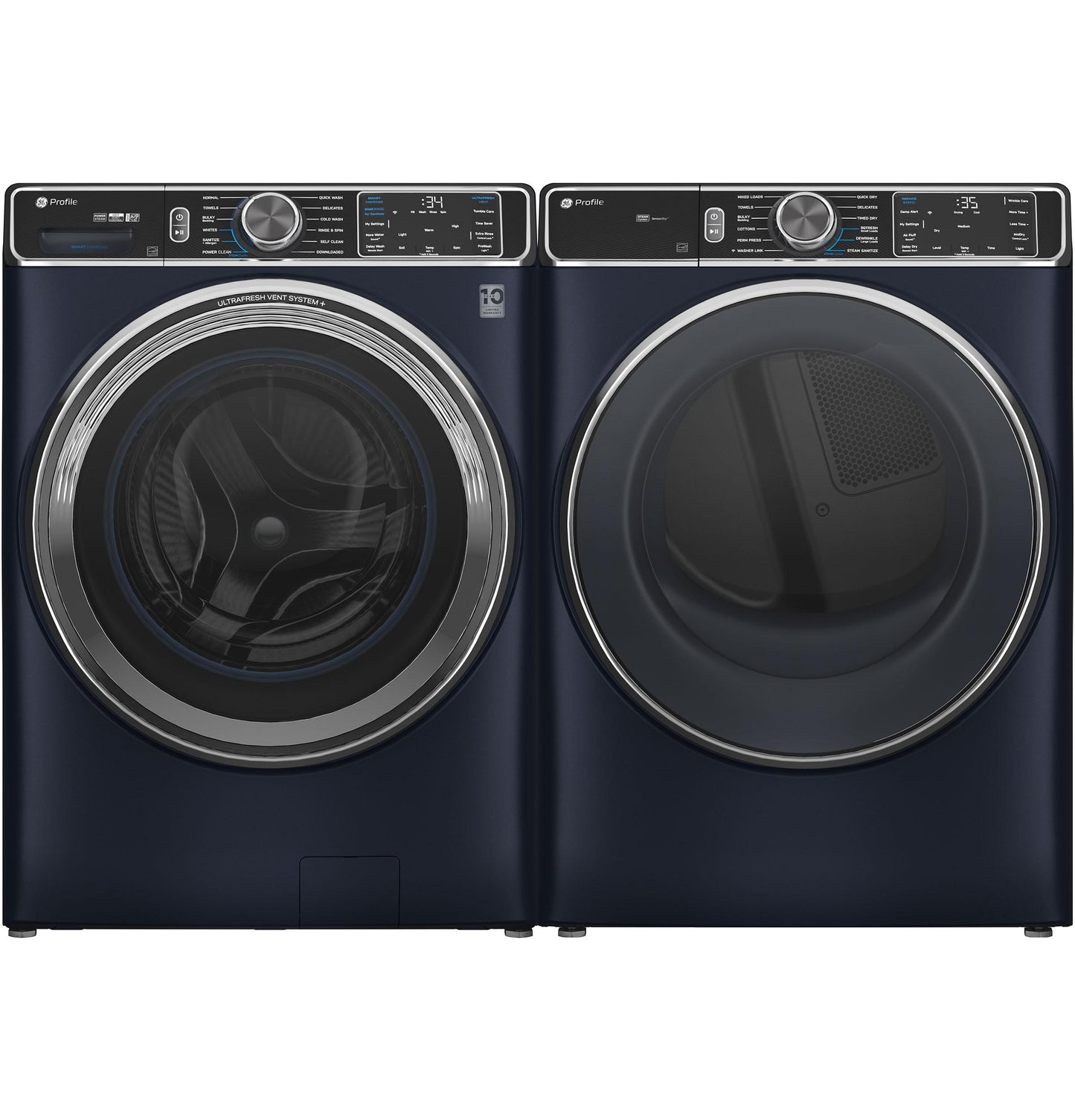 Ge Appliances PFD87ESPVRS Ge Profile™ 7.8 Cu. Ft. Capacity Smart Front Load Electric Dryer With Steam And Sanitize Cycle
