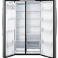 Ge Appliances GZS24NYYFS Ge® 23.6 Cu. Ft. Counter-Depth Side-By-Side Refrigerator With Extra Tall Dispenser And In-Door Icemaker