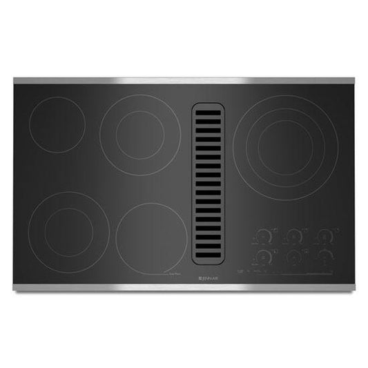 Jennair JED4536WS Jenn-Air® Electric Radiant Downdraft Cooktop With Electronic Touch Control, 36" - Stainless Steel