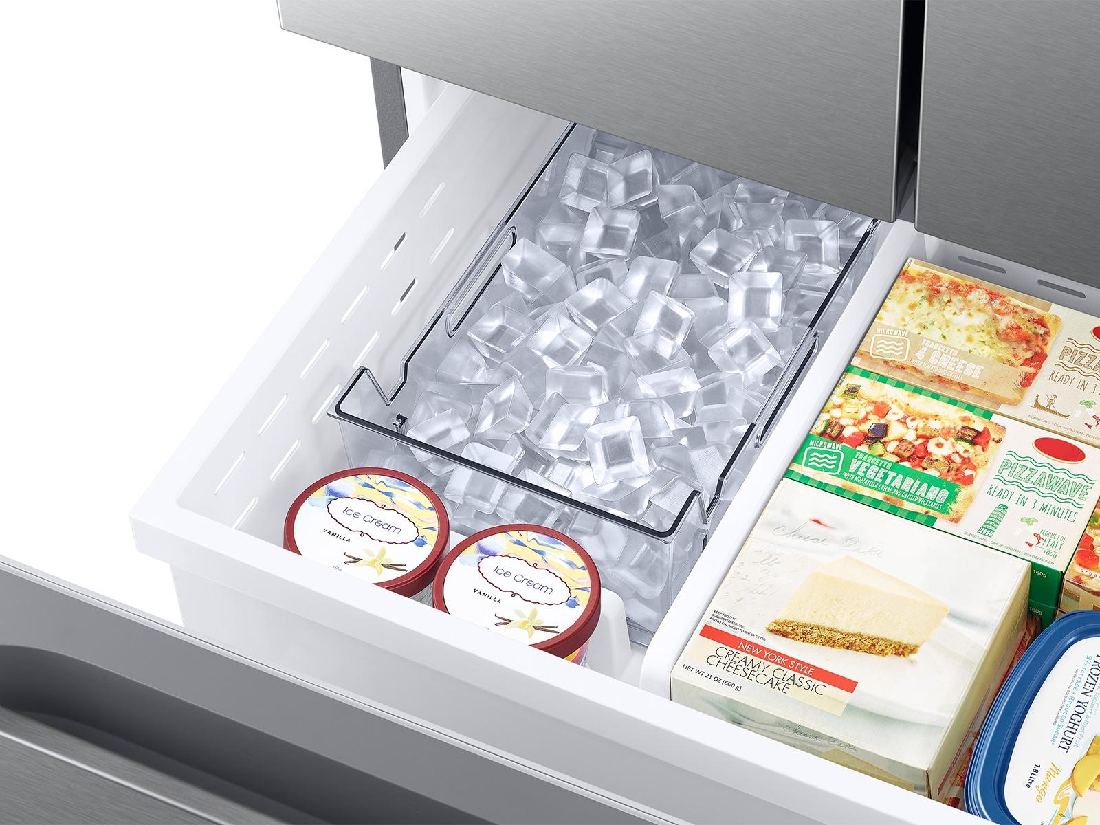 Samsung RF25C5A01SR Bespoke Ai 3-Door French Door Auto Ice Maker All-Around Cooling 25 Cu.Ft.