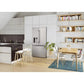 Lg LF24Z6330S 24 Cu. Ft. Counter-Depth Max™ With Zero Clearance™ 3-Door French Door Refrigerator