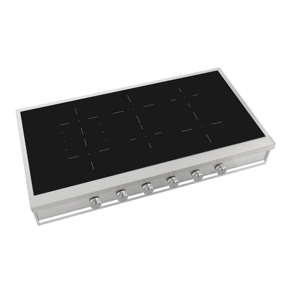 Ilve UHCPI486SS Ilve Uhcpi486Ss Professional Plus Ii 48 Inch Built-In Induction Rangetop, In Stainless Steel