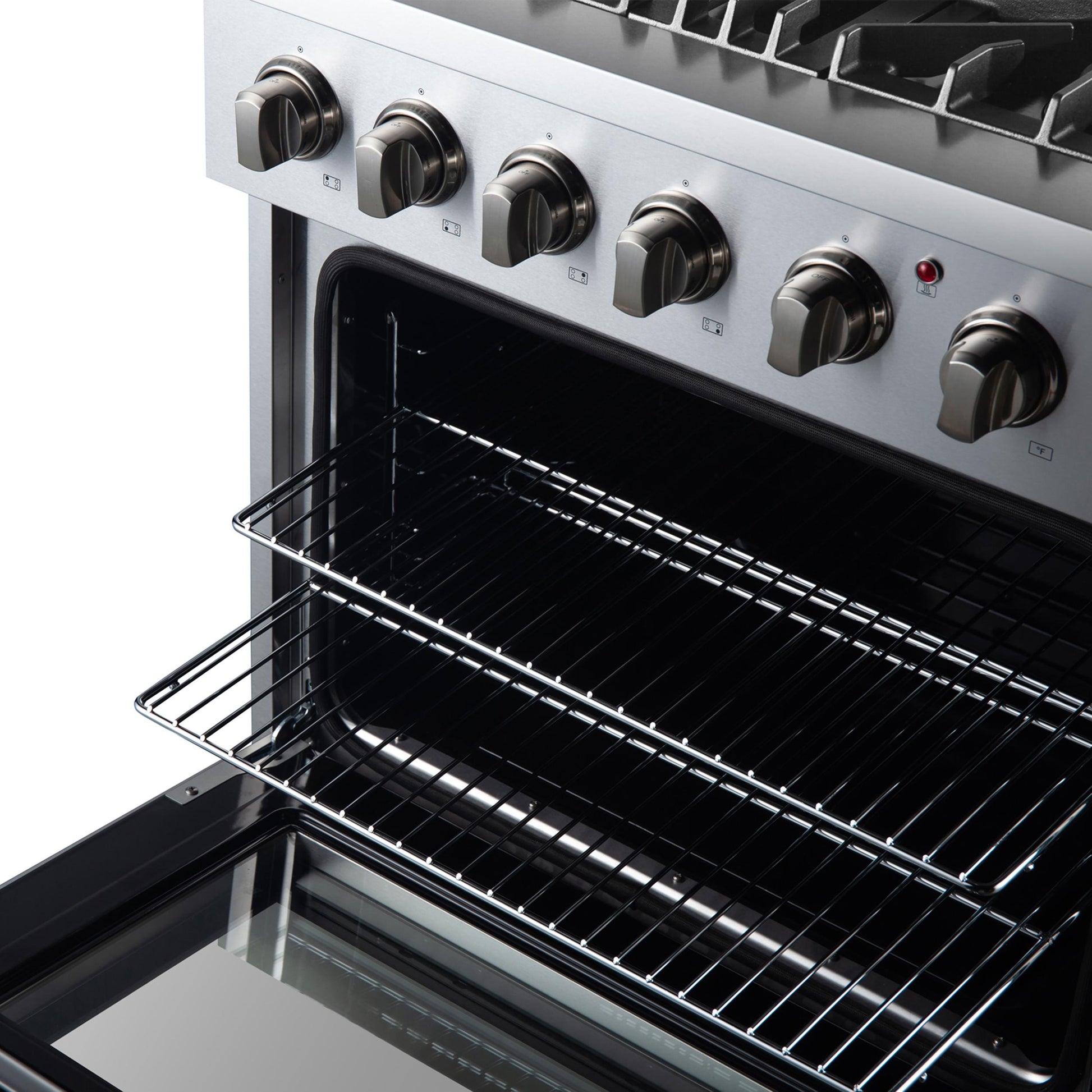 Forno FFSGS619730 Forno Marco 30-Inch Dual Fuel Range, Stainless Steel, 4 Burners, 37,000 Btu, True Convection Oven, Energy Efficient