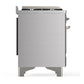 Ilve UM36FQNR3SSCLP Ilve Um36Fqnr3Ssclp Majestic Iii 36 Inch Dual Fuel Range With 6 Black Brass Burners And Griddle, Dual Function Burner Up To 25,000 Btu (Solid Door, Stainless Steel, Chrome, Liquid Propane)