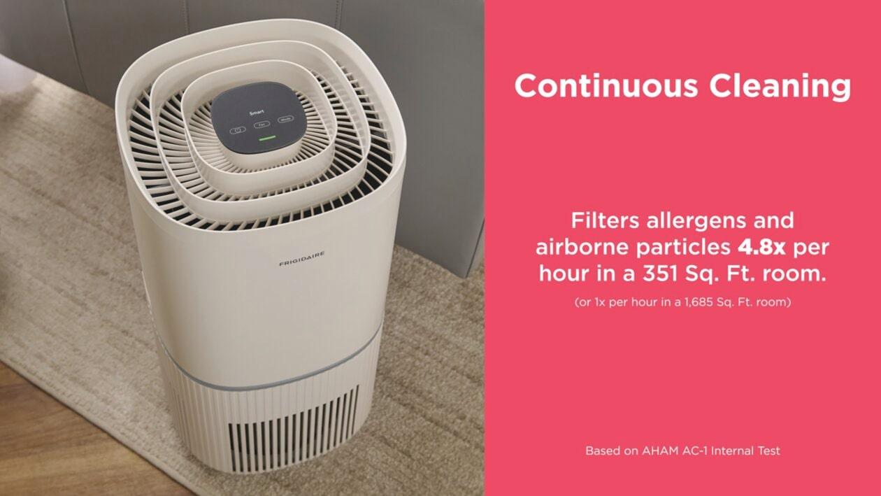 Frigidaire FHAP2040A1 Purea300&#8482; Xl Hepa Air Purifier With Wifi