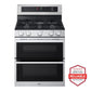 Lg LDGL6924Y 6.9 Cu. Ft. Smart Gas Double Oven Freestanding Range With Probake Convection®, Air Fry & Air Sous Vide