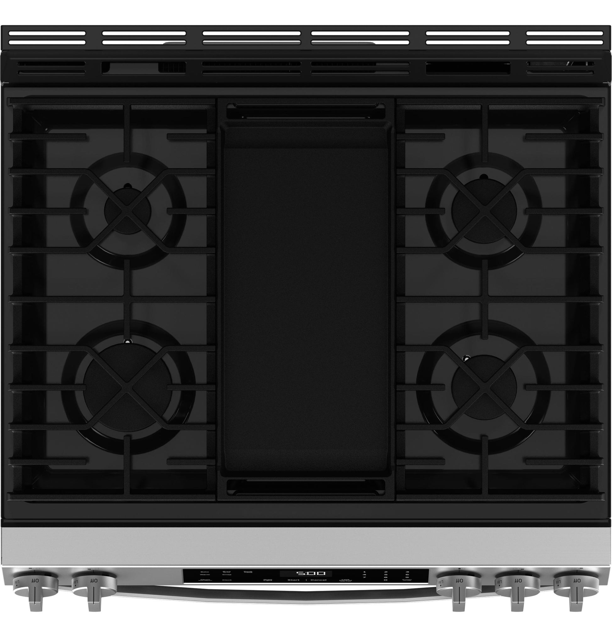 Ge Appliances GGS500PVSS Ge® 30" Slide-In Front-Control Gas Range With Crisp Mode