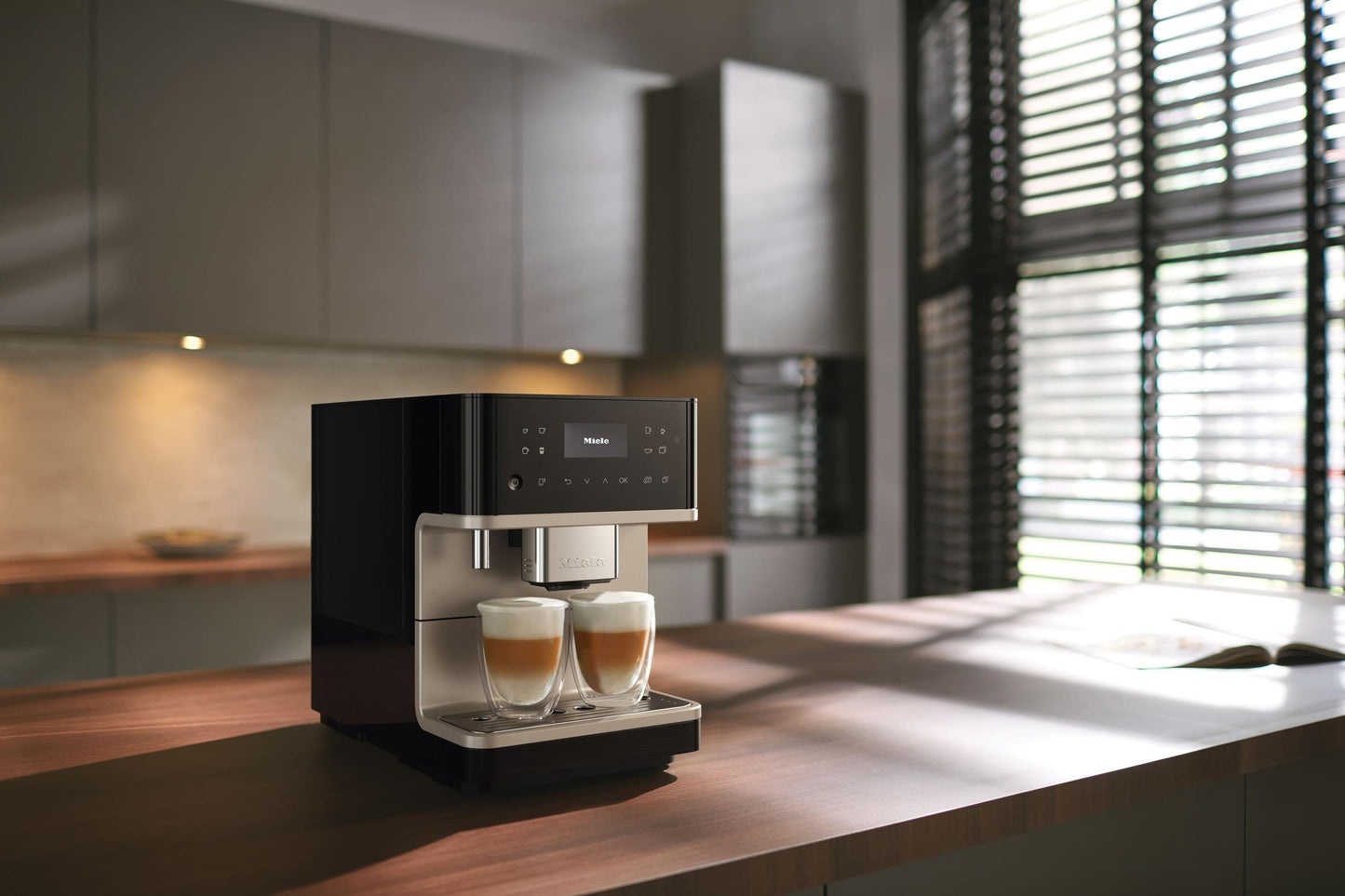 Miele CM6360OBCS Cm 6360 Milkperfection Obsidian Black.Cs - Countertop Coffee Machine With Wifi Conn@Ct, High-Quality Milk Container, And Many Specialty Coffees.