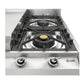 Ilve UHCP965FNSSC Ilve Uhcp965Fnssc Nostalgie Ii 36 Inch Gas Cooktop With Griddle, In Stainless Steel (Natural Gas, Chrome)