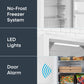 Element Appliance EXUF17CEEW Element 17.0 Cu. Ft. Upright Convertible Freezer / Refrigerator - White, Energy Star (Exuf17Ceew)