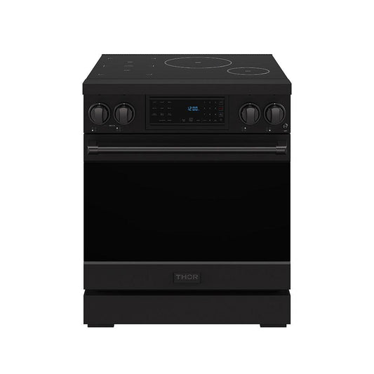 Thor Kitchen RSI30B 30 Inch Professional Induction Range With Tilt Panel Touch Control In Black Gordon Ramsay Series