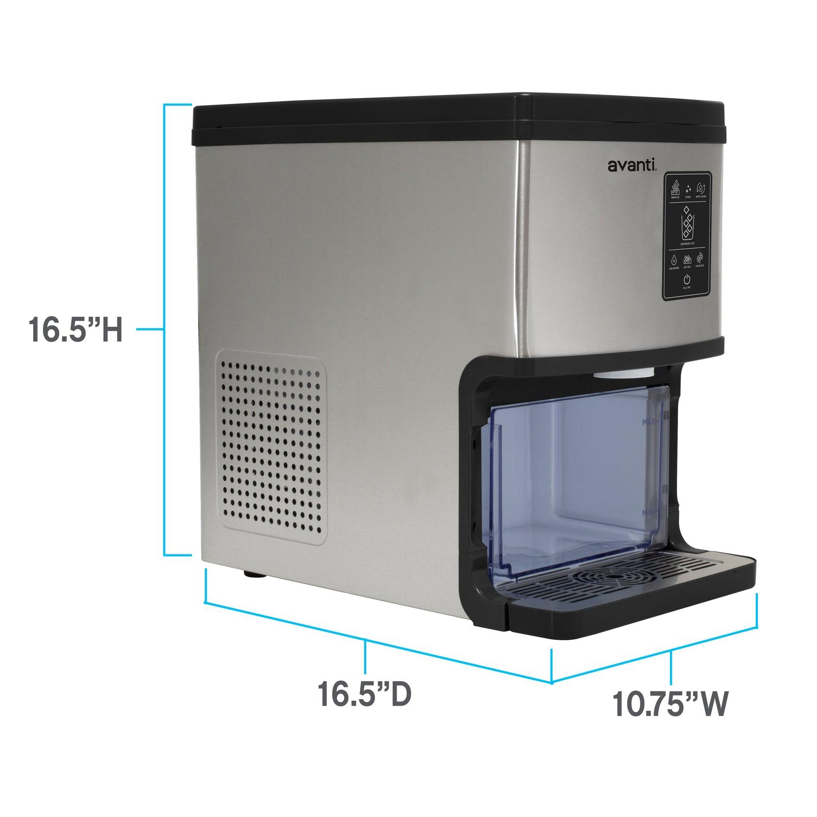 Avanti NIMDTS3326SIS Avanti Digital Nugget Ice Maker With Dispenser