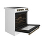 Forno FFSEL601230WHT Forno Leonardo Espresso 30-Inch White Electric Range, True Convection, Energy Efficient