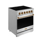 Thor Kitchen RSG30PBRZ 30 Inch Professional Gas With Precision Knob Control In Stainless Steel/Bronze