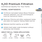 Xo Appliance XOWF1001 Single Stage Home Water Filtration Replacement Cartridge