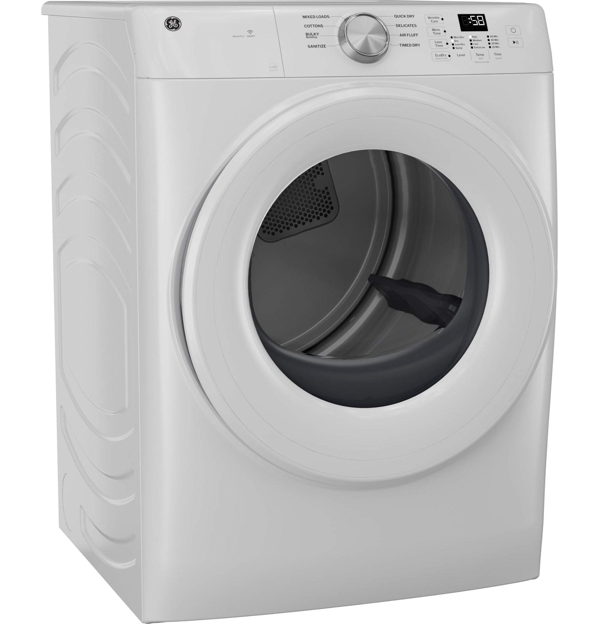 Ge Appliances GFD35GSSYWW Ge® Energy Star® 7.8 Cu. Ft. Capacity Smart Front Load Gas Dryer