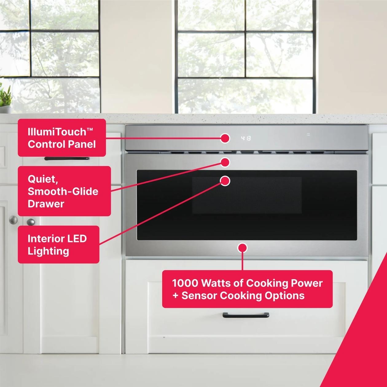 Frigidaire UMBW3011AS 30" Built-In Drawer Microwave