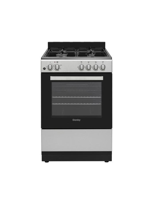 Danby DR24V1BSSGLP Danby 24 Wide Gas Range In Stainless Steel