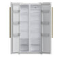 Forno FFRBI180533WHT Forno Salerno Espresso 33-Inch White Side-By-Side Refrigerator, 15.6 Cu. Ft., Energy-Efficient, No Frost, Modern Design