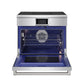 Thor Kitchen XRI36E 36 Inch X Series Professional Freestanding Induction Range