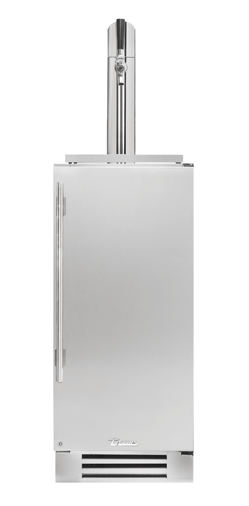 True Caliber TUR15BDRSSC 15 Inch Undercounter Beverage Dispenser - Tap: Single, Door: Solid Stainless - Stainless Steel Finish, Stainless Steel Hardware, Right Hinge