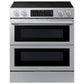 Samsung NSE90H63DRAA Bespoke Smart Slide-In Electric Range Flex Duo™ Oven Pro Style Design Dual True Convection