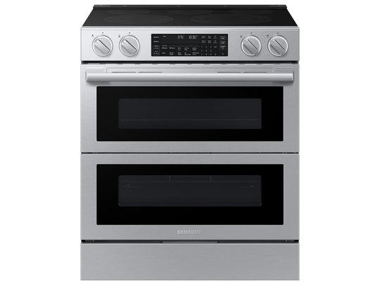 Samsung NSE90H63DR Bespoke Smart Slide-In Electric Range Flex Duo™ Oven Pro Style Design Dual True Convection