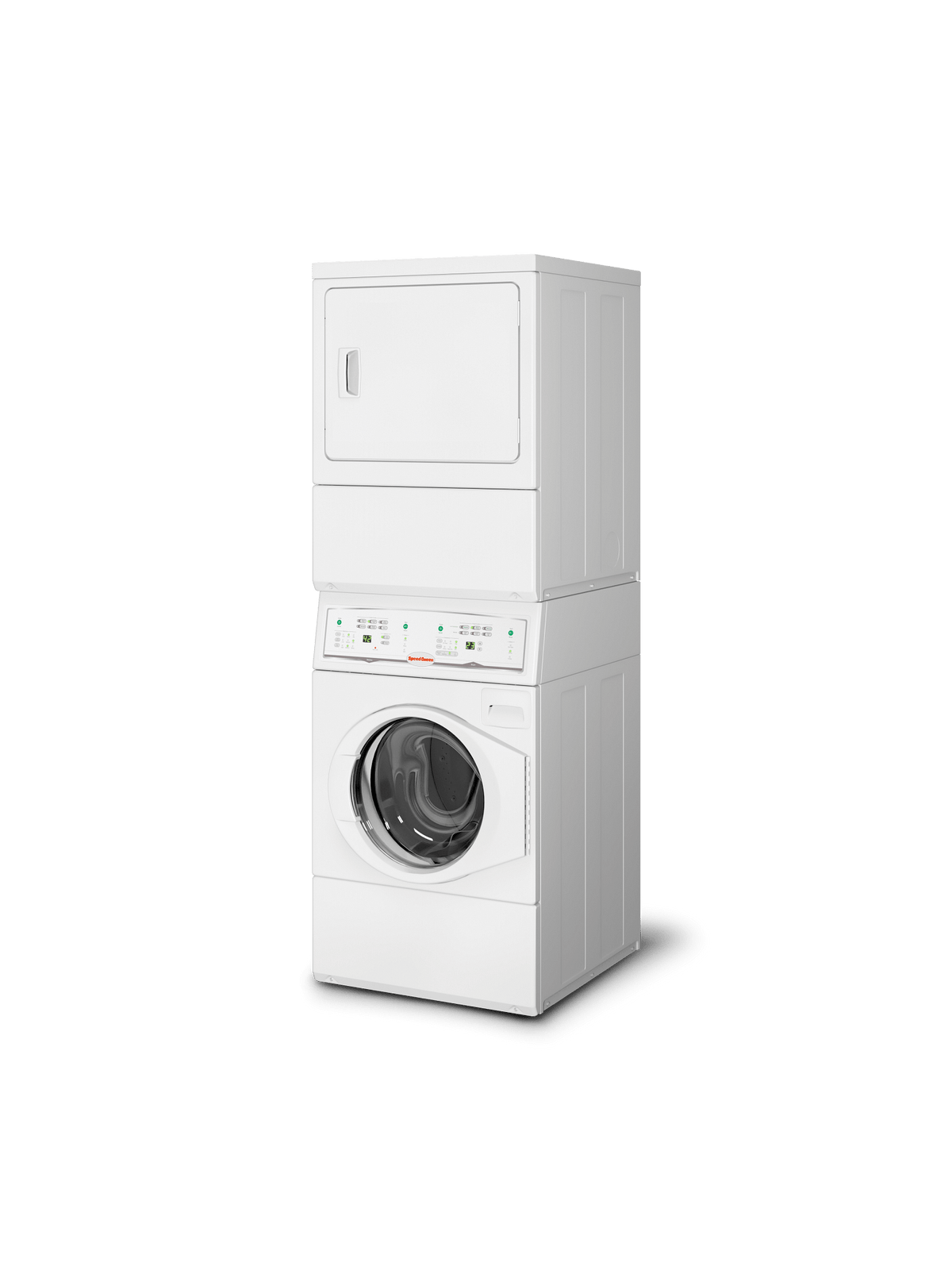 Speed Queen LTEE5ASP179TW01 Non-Vended Electric Stacked Washer-Dryer